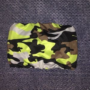 camo tube top